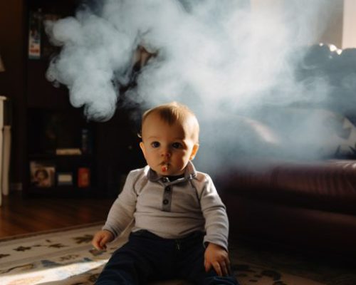 تاثیرات سیگار بر کودکان و نوزادان